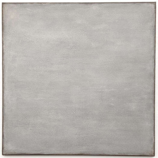 A Certain Grey | 2019 | soil from France, Germany & USA with acrylic on linen | 100 x 100cm A Certain Grey | 2019 | soil from France, Germany & USA with acrylic on linen | 100 x 100cm