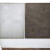 Time and Space 1 & 2 | 2020 | soil from Bavaria, Germany with acrylic on cotton | ea. 165 x 120 cm Time and Space 1 & 2 | 2020 | soil from Bavaria, Germany with acrylic on cotton | ea. 165 x 120 cm