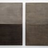 Another Day, Another Horizon no. 7 & 6 | 2020 | soil from Bavaria, Germany on linen | ea. 90 x 75 cm Another Day, Another Horizon no. 7 & 6 | 2020 | soil from Bavaria, Germany on linen | ea. 90 x 75 cm