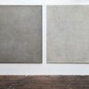 Just That Time of Year (diptych) | 2020 | soils from Bavaria, Germany | with acrylic on cotton | ca. 160 x 290 cm
