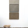 The Perfect Match | 2025 | soils from Bavaria, Germany with acrylic on linen | ca.160 x 70 cm